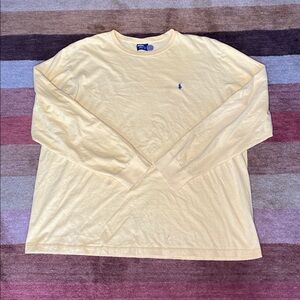 Ralph Lauren Polo Yellow Crew Neck Tee